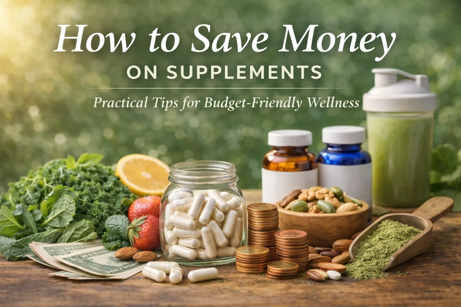 how to save money on supplements while choosing quality formulas