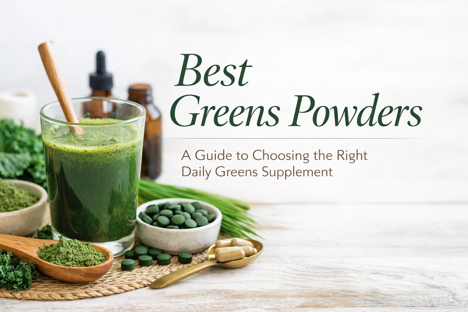 best greens powders guide daily greens supplement comparison